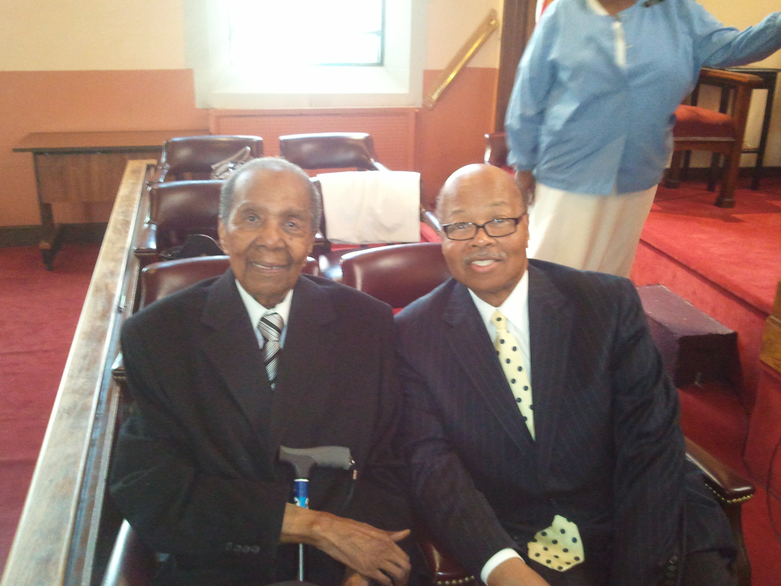 Bishop Burton & Pastor Screven 2010
